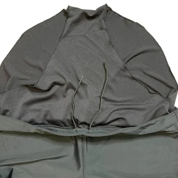 Hilor Womens High Waist UV Rash Guard Pants Crop Swim Capri Tights Plus Size 18 - Picture 7 of 9